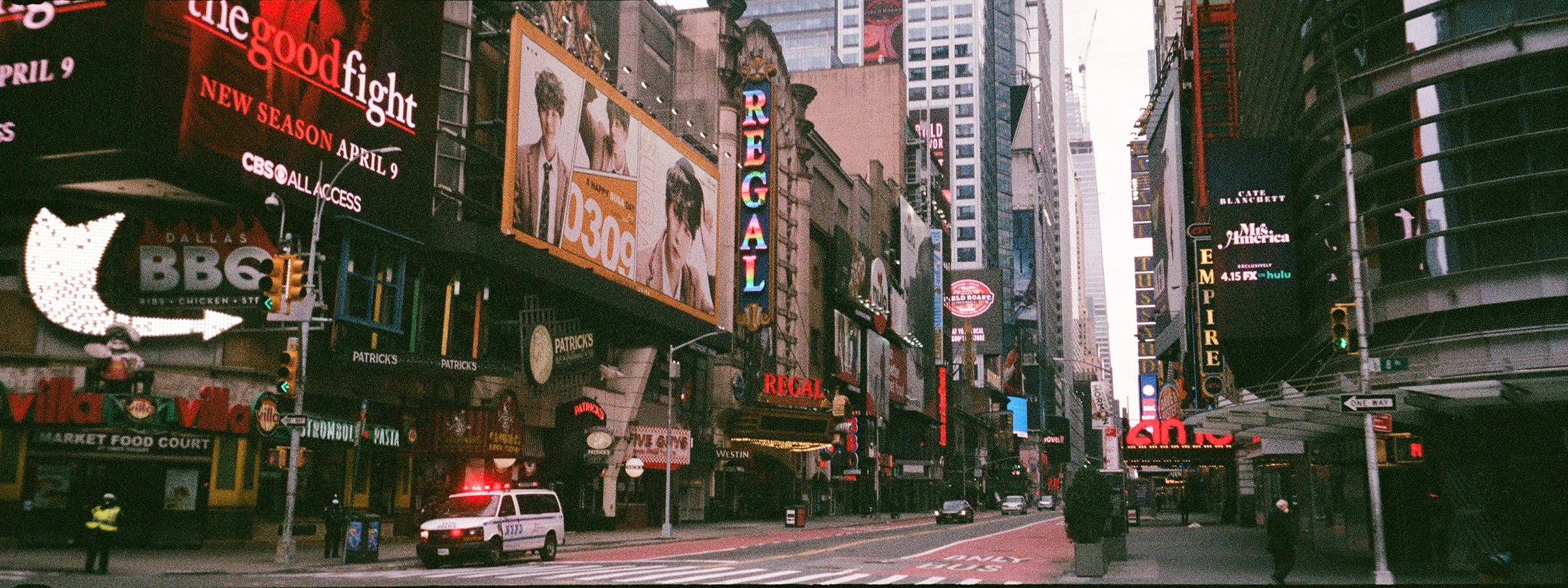 Pandemic Times Square